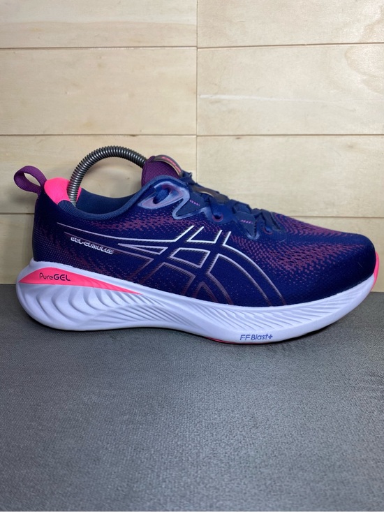Asics Shoes - Asics Gel Cumulus 25 Lilac Blue Women's Size 7 Running Shoes Wide Sneakers